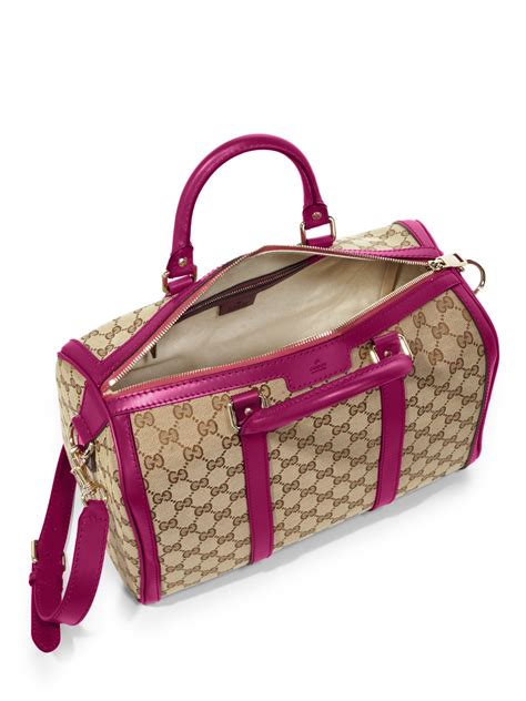 gucci boston pink|Gucci handbags Boston.